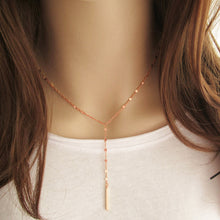 Load image into Gallery viewer, Necklace Choker- Drop Bling