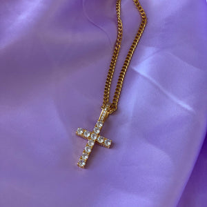 NECKLACE - Crystal Cross
