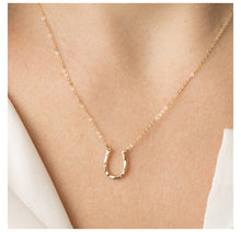 Load image into Gallery viewer, Necklace - Lucky Hoop