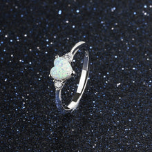 Load image into Gallery viewer, Ring- Opal Heart