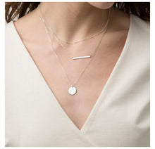 Load image into Gallery viewer, Necklace- Engraving Text (PREORDER)