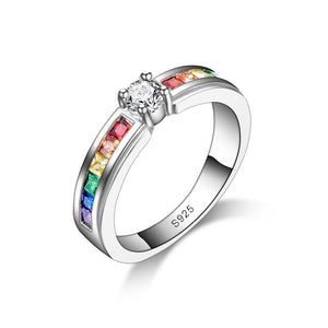 Ring- Crystal Main Rainbow