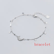 Load image into Gallery viewer, Bracelet/ Anklet- Moon&amp; Star