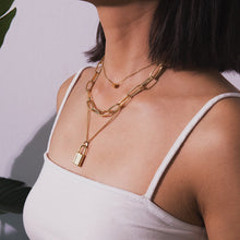 Load image into Gallery viewer, Necklace- Choker Lock Love