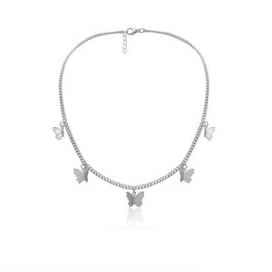 Necklace- Choker Butterfly
