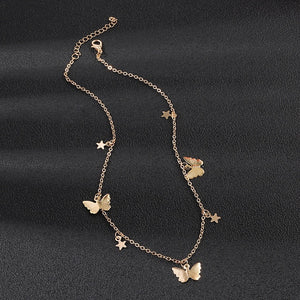 Necklace- Choker Butterfly