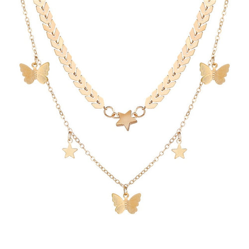 Necklace- Butterfly Star