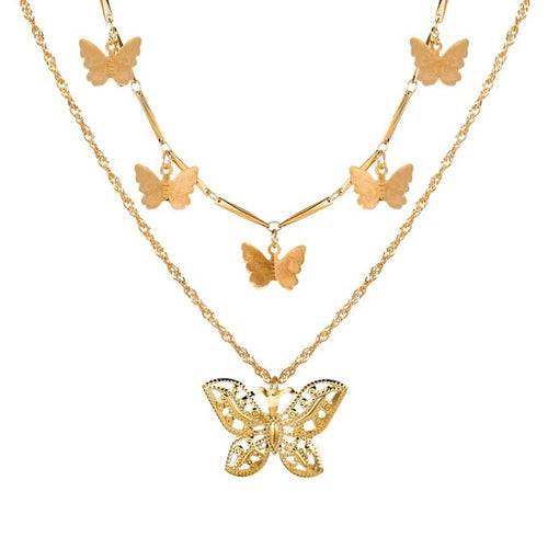 Necklace- Bling Butterfly Bling