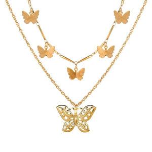 Necklace- Bling Butterfly Bling