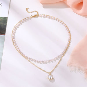 Necklace- Pearl Love