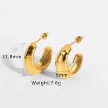 Load image into Gallery viewer, Earring - Golden Everyday 18K Gold Plated